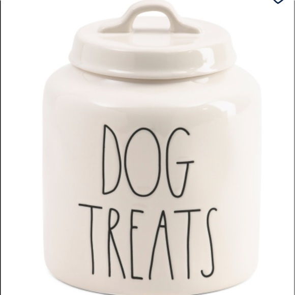 Rae Dunn Other - HOST PICK Rae Dunn XL DOG TREATS ceramic canister NEW🐶